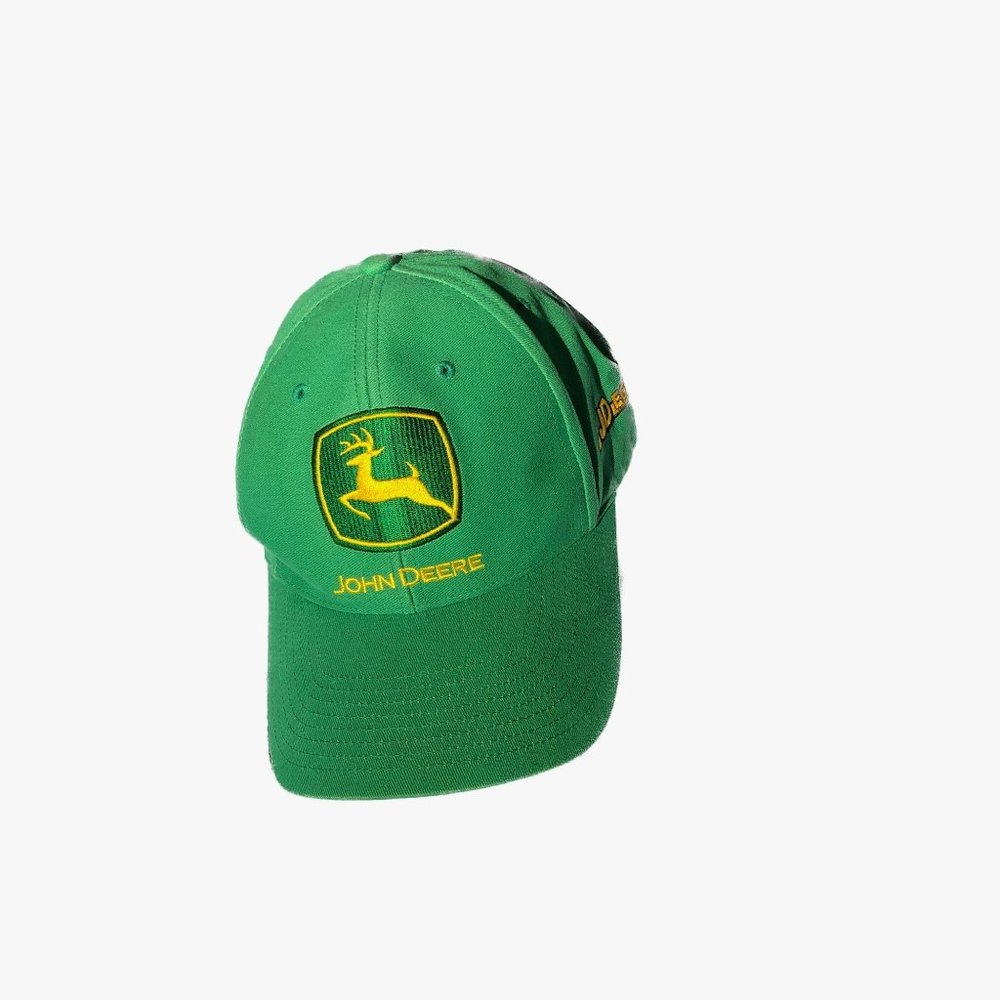 Cyrk John Deere Cap Green Embroidered  Logo Adjustable HeadBand